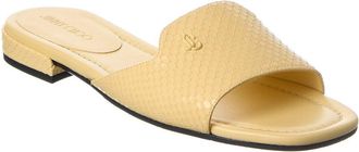 Jimmy Choo London Dina Snake-Embossed Leather Sandal