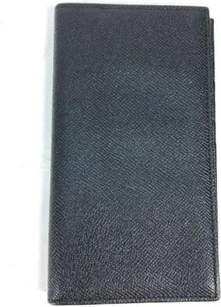 Bulgari Pre-owned Wallet - Heren - Vintage Accessoires - Zwart - ONE Size - Leer - Vintage