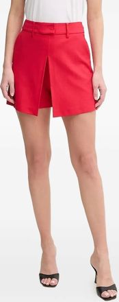 Simona Corsellini Shorts con tasche a filetto - Rosso