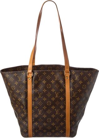 Louis Vuitton Brown Monogram Coated Canvas Sac Shopping (Authentic Pre-Loved)