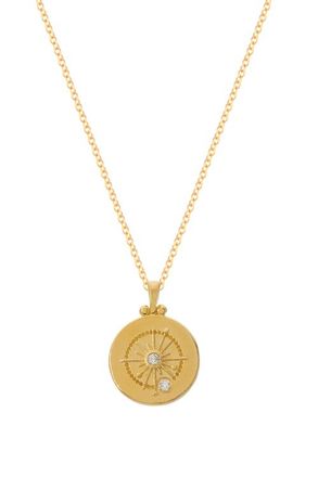 Murkani Cosmic Love Necklace in Yellow Gold at Nordstrom
