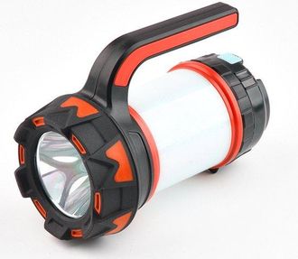 No Brand Linterna Led Recargable, 4000 Mah, L&aacute;mpara Led Recargable, Port&aacute;til Y Ultra Potente, 6 Modos, Incluye Cable Usb, Resistente Al Agua Ipx4