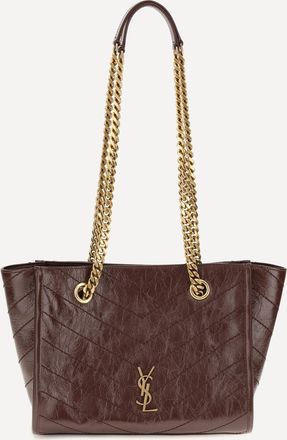 Saint Laurent Borsa Tote Niki piccola in pelle vintage Woman UNI