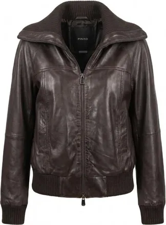 Pinko Pinko, Jassen, Dames, Bruin, M, Bluma Bomber