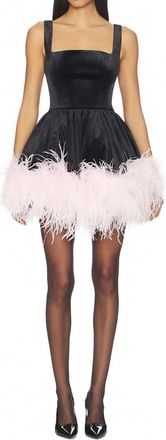 Bronx and Banco Avery Mini Dress In Black