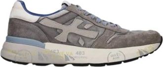 Premiata Mick 7247 Sneakers - Heren - Sneakers - Grijs - 44 EU - Leer - Schoenen