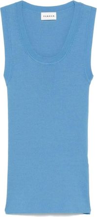 P.A.R.O.S.H. Mujer, Camisetas, Azul, Talla: M