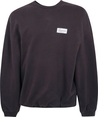 Jacquemus Round Neck Sweatshirt Le Sweatshirt Montaigne