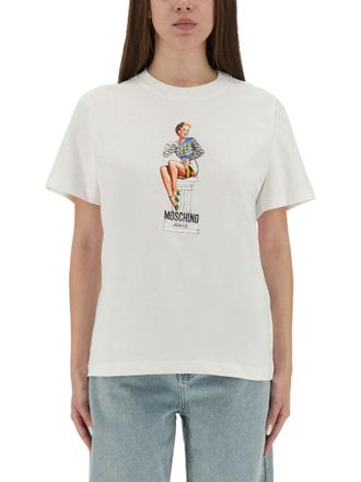 Moschino T Shirt With Print