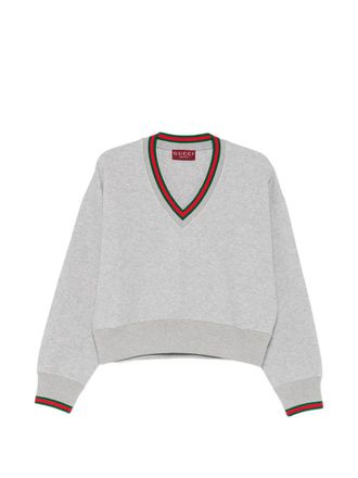 Gucci V-Neck Boxy Sweater