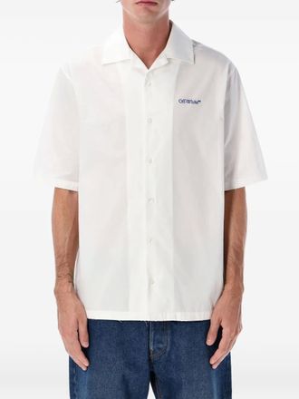Off-white brush arrow shirt - Bianco