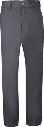 STUDIO NICHOLSON Bill Pant - Heren - Straight fit broeken - Zwart - XS - Katoen - Broeken