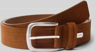 Lloyd G&uuml;rtel mit Label-Detail in Cognac, Gr&ouml;&szlig;e 100