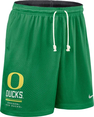 Nike Oregon Sideline Reversible Nike Mens Dri-FIT College Shorts in Green | 03BF0IMTUON-RJ3