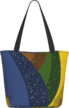 AOOEDM Abstract Art Leaves Ladies Shopping Bag 13x11x7in.The Perfect ValentineS Day Gift.It Is The Best ValentineS Day Gift For Mom, Daughter, Wife,Etc