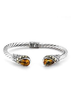 Samuel B. Sterling Silver Bangle in Yellow at Nordstrom Rack