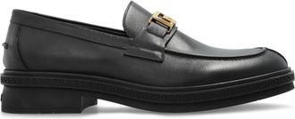 Versace Mocassini con fibbia - Nero