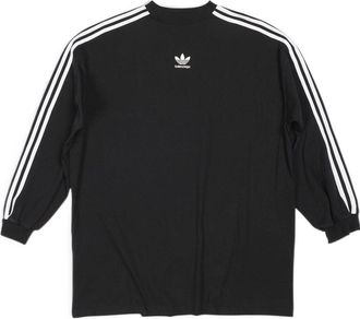 Balenciaga x adidas Long Sleeve T-shirt Oversized Black 728789TNVA68482