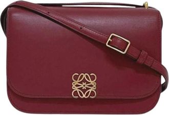 Loewe Pre-owned Cross Body Bags, female, Red, Size: ONE SIZE Pre-owned Shoulder bag