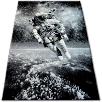 RugsX Rugsx - Alfombra Bcf Flash 33454/170 - Astronauta Grey 160x225 Cm