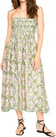 Mirth Puglia Maxi Dress In Lavender