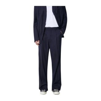 424 Broeken, Heren, Blauw, M, Katoen, Rechte broek
