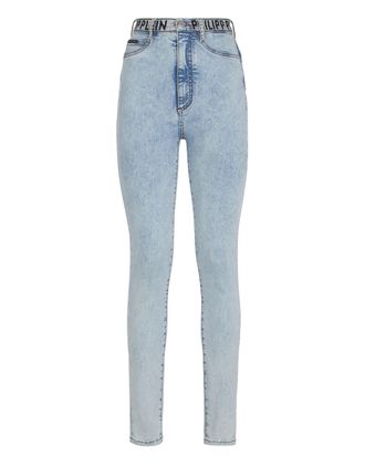 Philipp Plein Super Hoge Taille Jegging