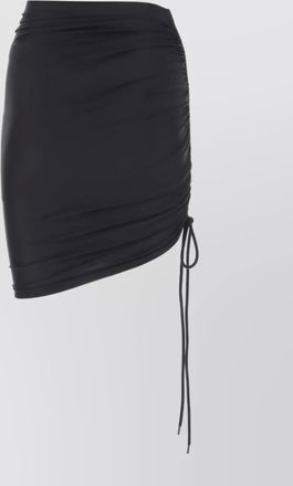 Balenciaga gathered stretch mini skirt