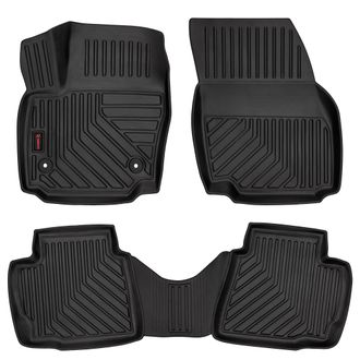OEM Alfombrillas De Goma 3d Para Coche: Ford Mondeo Mk4 (liftback, Sed&aacute;n, Familiar, 2007-2012) - Borde De 5 Cm