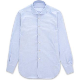 Fortela Oxford Cotton Shirt in Blue at Nordstrom, Size Xx-Large Eu