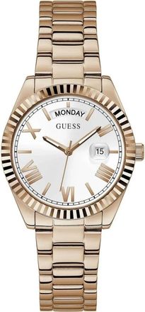 Guess Luna Watch - Dames - Horloges - Geel - ONE Size - Accessoires