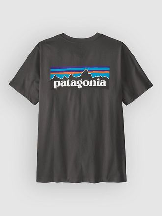 Patagonia P-6 Logo Camiseta negro