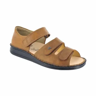 Finn Comfort Mens Baltrum Sandal In Nut
