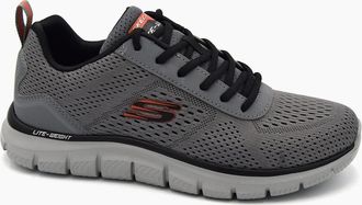 Skechers Mens 232758 TRACK LESHUR MENS TRAINERS - Grey - Size: 5.5