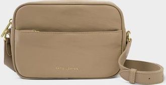 Katie Loxton Nylon-Luxe Crossbody Bag in Taupe at Nordstrom