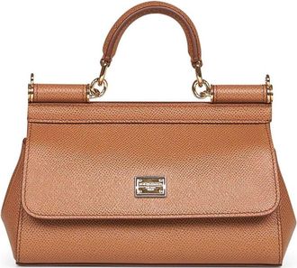 Dolce & Gabbana Borsa Sicily piccola in pelle