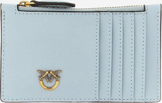 Pinko Pinko Love Birds Kartenetui aus Leder
