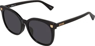 Moschino Dark Grey Cat Eye Ladies Sunglasses MOS088/F/S 0807/IR 55
