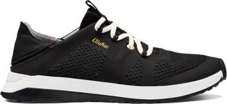 Olukai Womens Huia Sneakers In Black/black