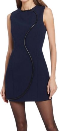 Amanda Uprichard Andie Dress In Navy