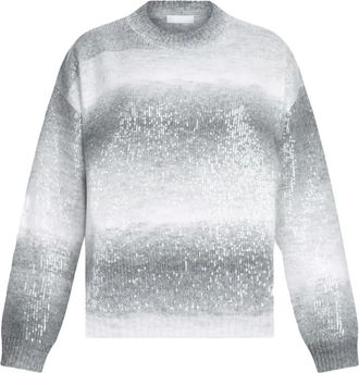 Liu Jo Maglione effetto sfumato con paillettes - Grigio