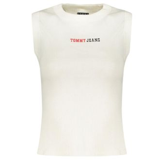 Tommy Hilfiger Witte Katoenen Dames Tanktop