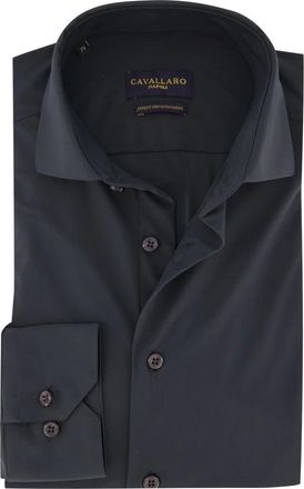 Cavallaro Heren, Overhemden, Grijs, Maat: 3XL Jersey