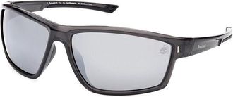 Timberland TB9287 Polarized 20D Mens Sunglasses Grey Size 65