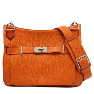 Herm&egrave;s Borsa a spalla Jypsiere Pre-owned - - Pre-owned - Donna - Arancione - ONE SIZE