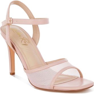 London Rag Sunisa Mesh Strap Sandal in Pink at Nordstrom Rack, Size 7.5