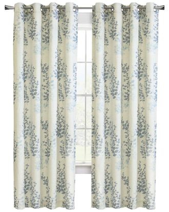 Habitat Lana Light-Filtering Grommet 50X108 Curtain Panel