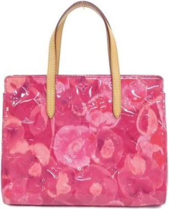 Louis Vuitton Pre-owned Tote Bags, female, Pink, Size: ONE SIZE Pre-owned Vintage Monogram Vernis Tote Bag