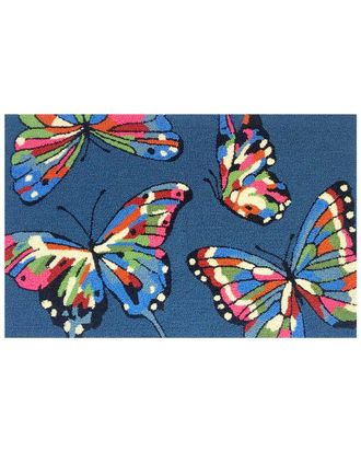 The Rug Market Kendall Butterfly 30X48in Doormat