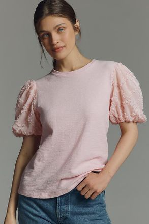 English Factory Puff-Sleeve Top